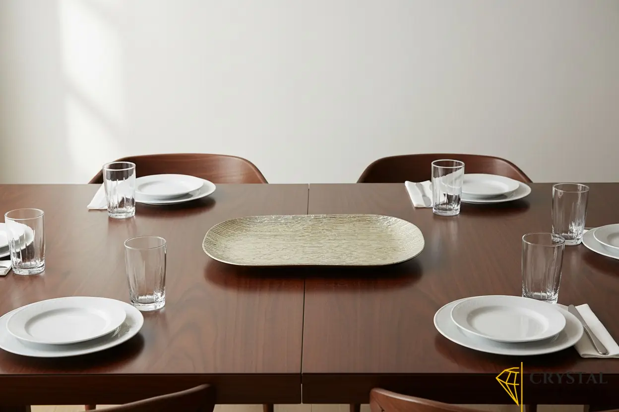 Silver Plastic Plate 14inch